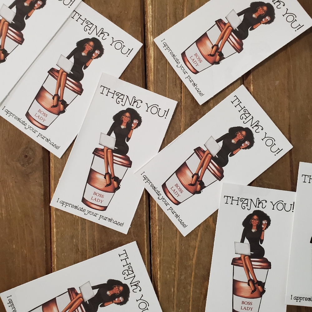 Thank You Cards Business Card Size

3x2